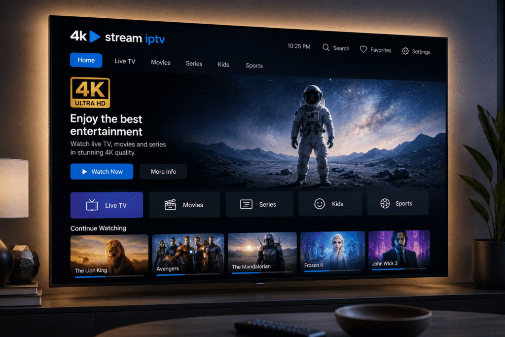 4k stream iptv
