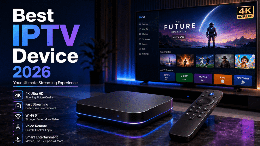 BEST IPTV DEVICE 2026