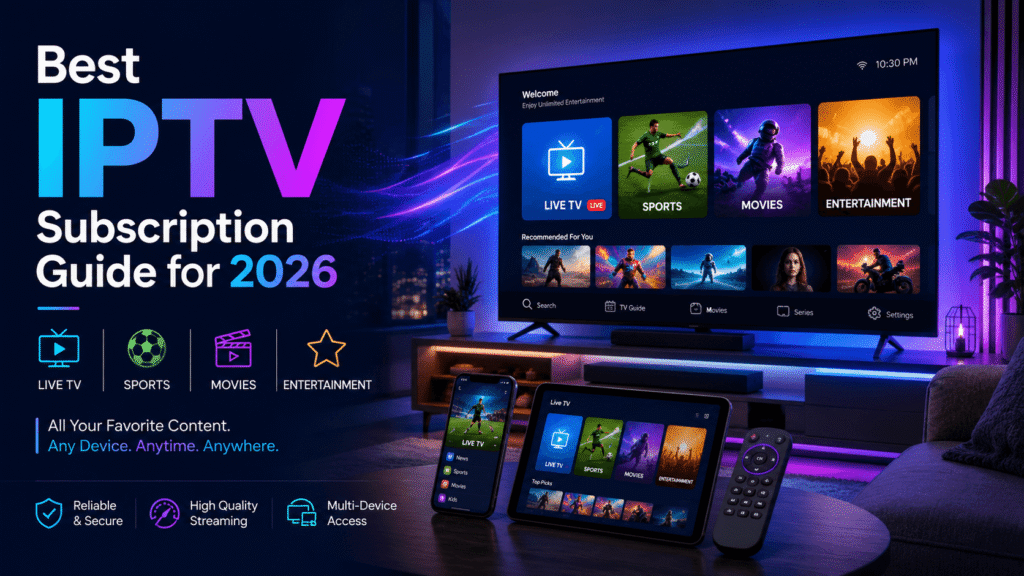 BEST IPTV SUBSCRIPTION 2026