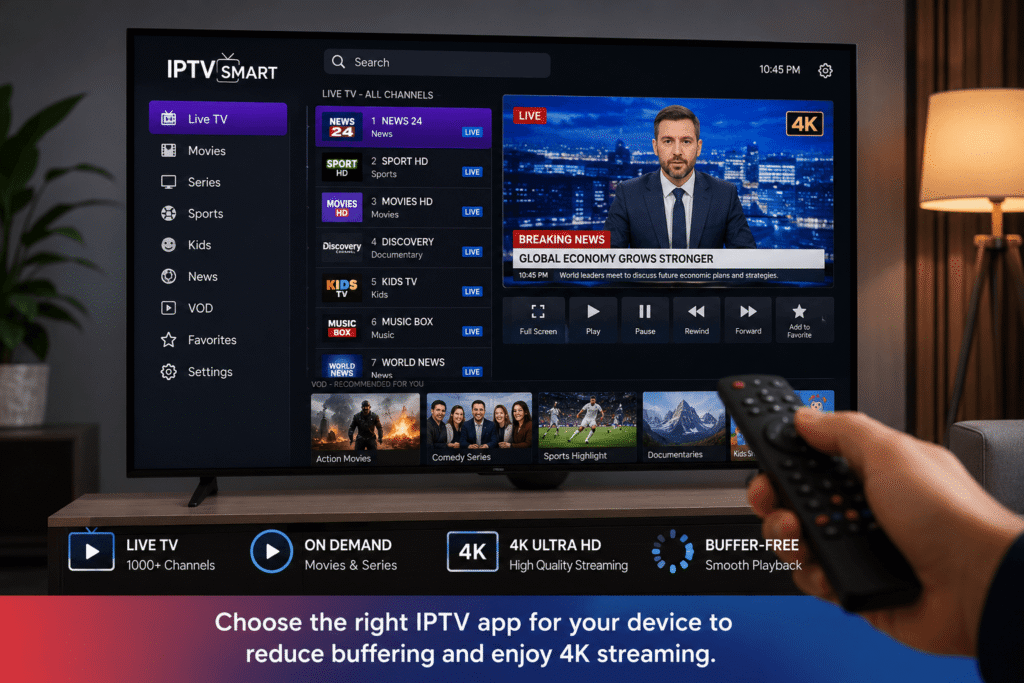 IPTV SMARTERS PRO 2026